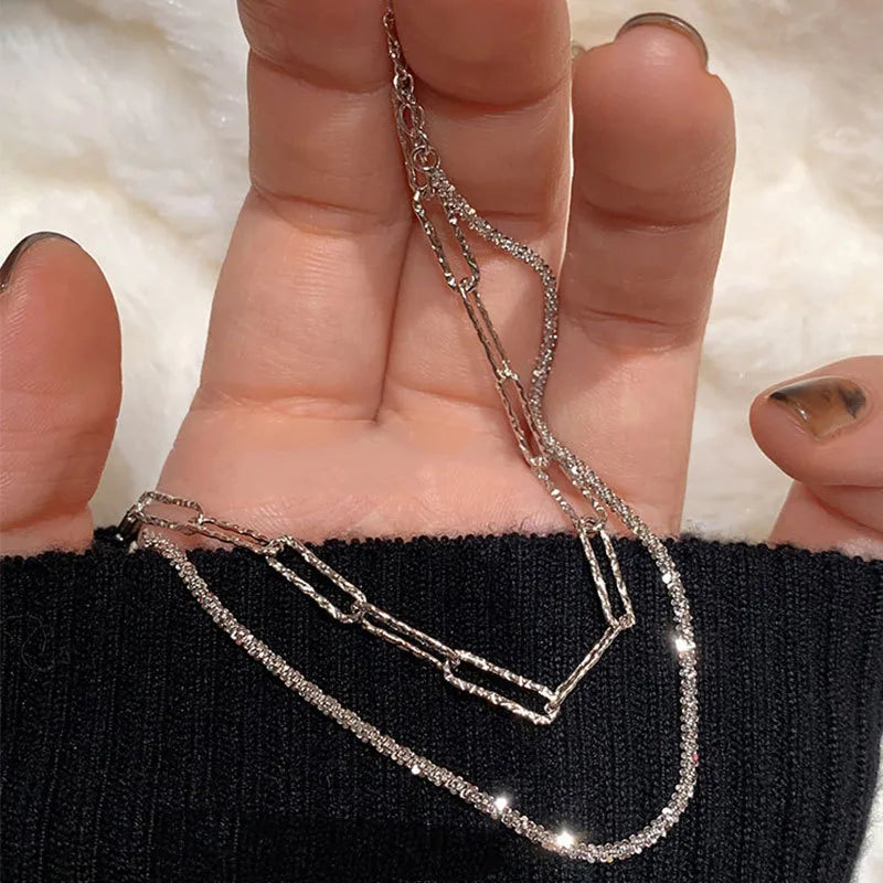 Tichi S925 Sterling Silver Luminous Galaxy Bracelet-set of 2