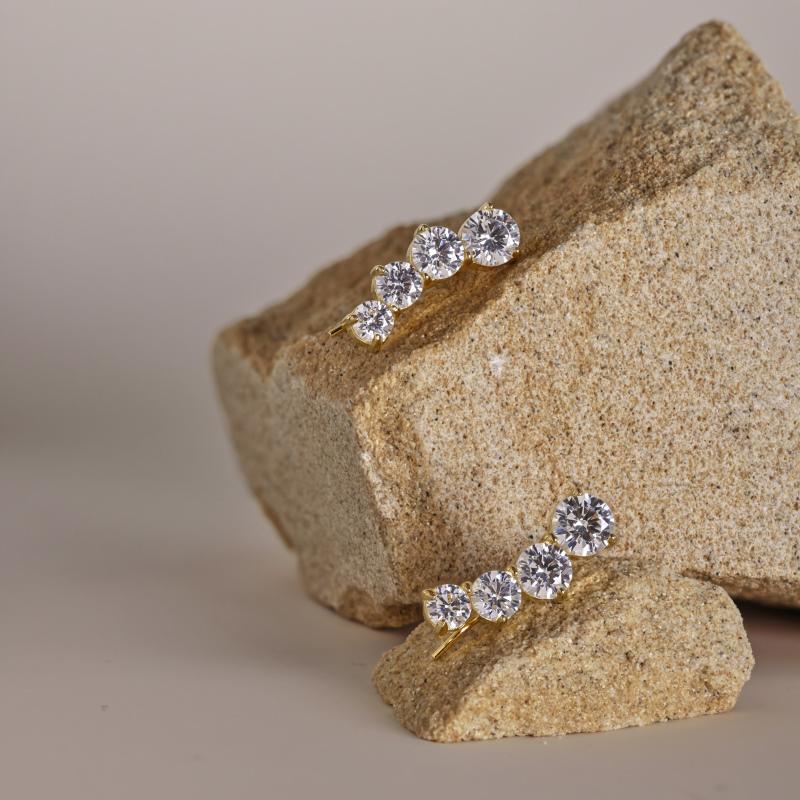 Trinity Spark Earrings